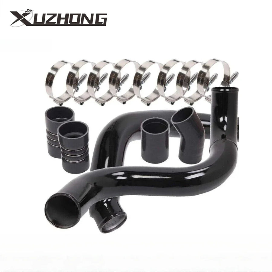 Intercooler Pipe & Boot Kit for 2003-2007 Ford 6.0L Powerstroke Diesel Black for 04-07 Ford F-450 SUPER