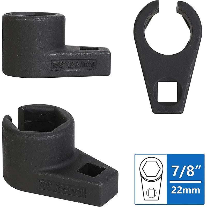 5-Piece Oxygen Sensor Socket and Thread Chaser Set
