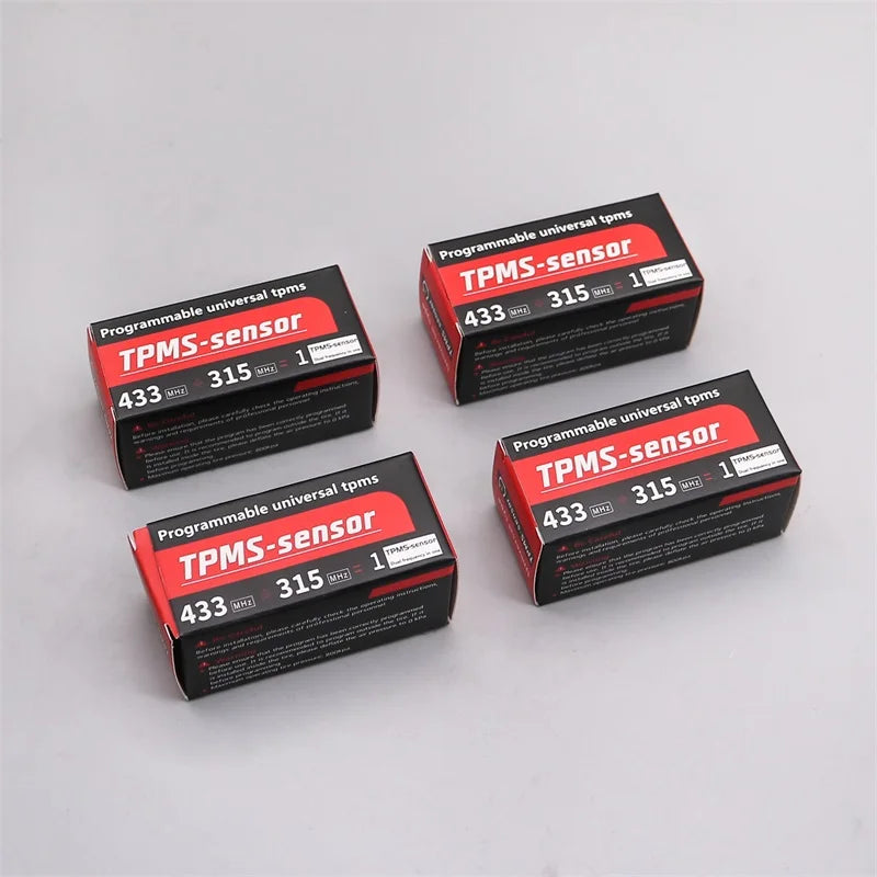 Programmable TPMS Sensors 2 In 1 433MHz+315MHz Support Programming with Ts501 Ts508 Ts601 Ts608 Its600e Mk808ts Mk808s-Ts Mp808ts