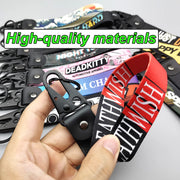 Hokkaido-Style JDM Nylon Keychain Lanyard