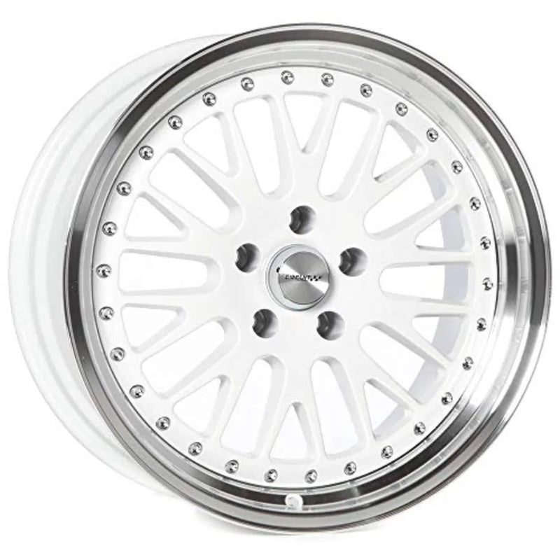 Cp21 18x9.5 Gloss White Wheel 5x114.3 [+20MM]
