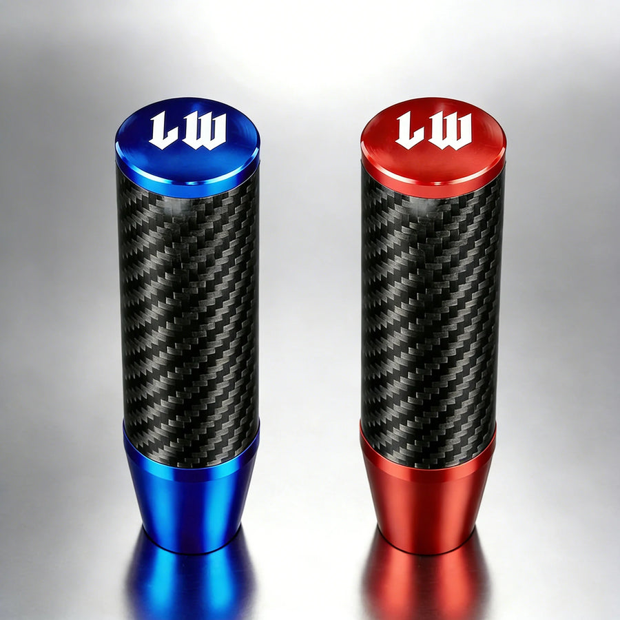 13cm Carbon-Fiber-style Manual Gear Shift Knob