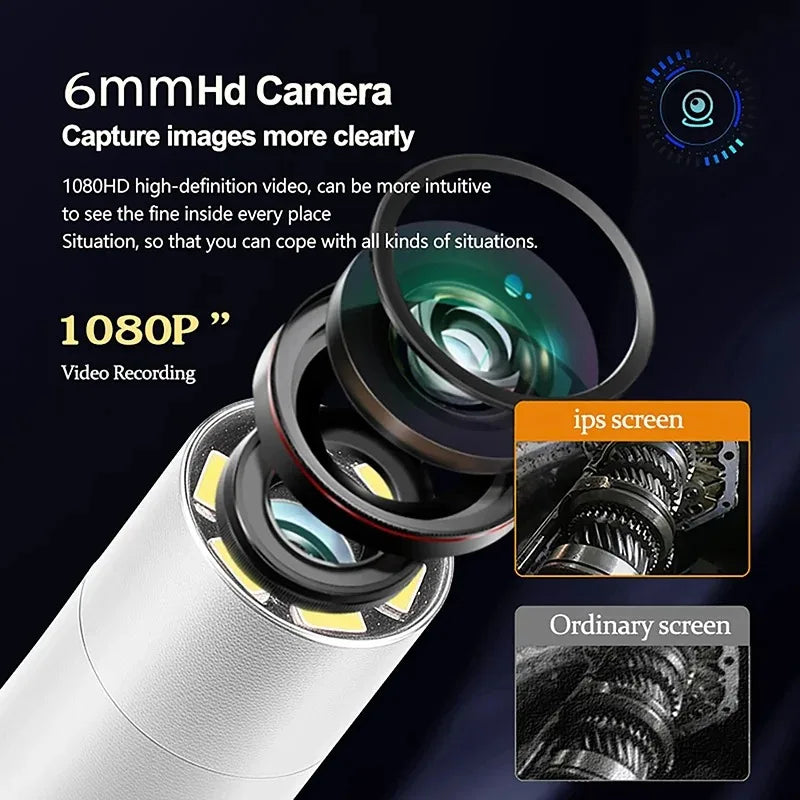 360° Articulating Automotive Inspection Camera – 4.3/5-Inch