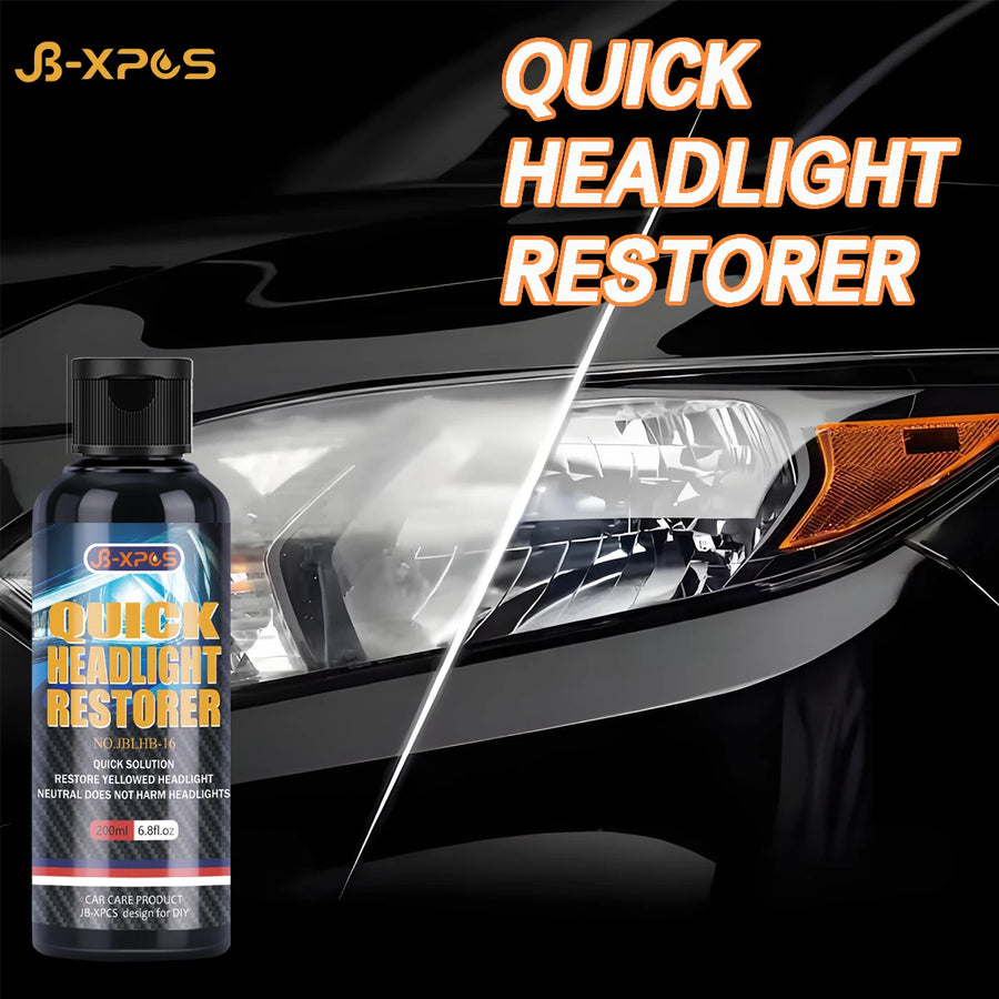 Headlight Lens Restoration Kit – 100 ml