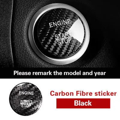 Engine Start/Stop Button Cover and Trim Ring