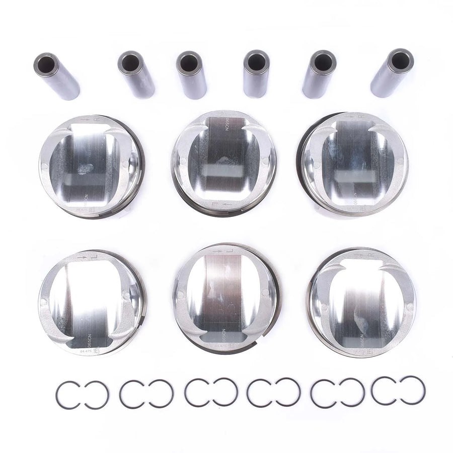 Piston Set, 84.51mm, for Audi A7/A8/Q5/Q7/S4/S5 3.0 TFSI 2009-2017