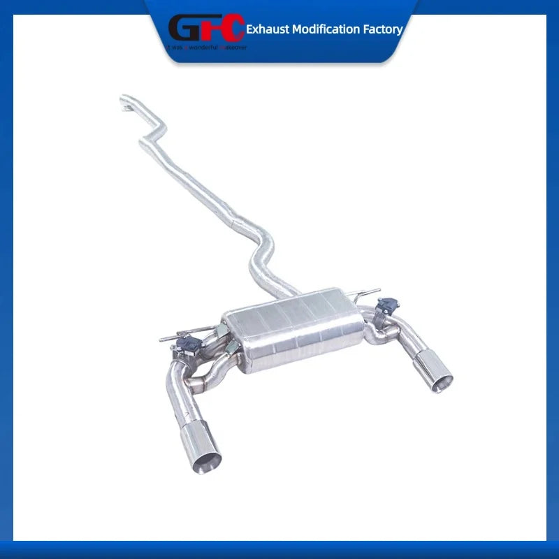 304 Stainless Steel Catback Valvetronic Exhaust System for BMW 335i 340i 430i 440i F30 F31 F32 F34 F35 F36