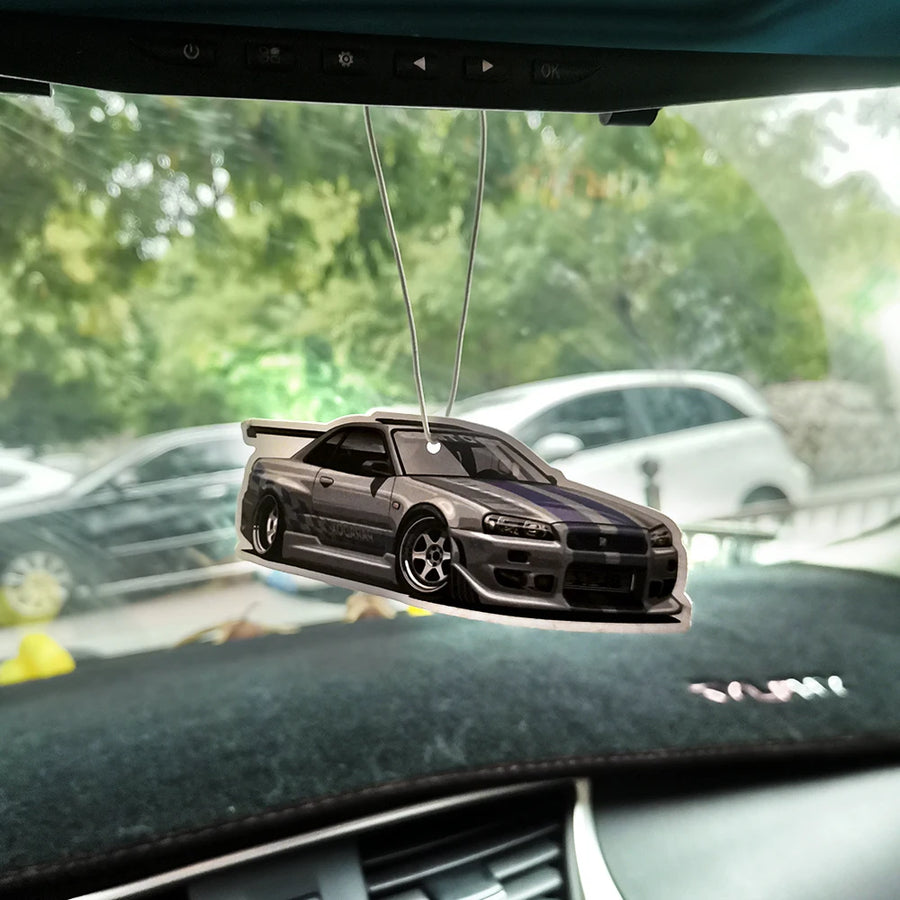 Nissan R34 Skyline GT-R-Style Hanging Car Air Freshener