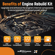 23mm Piston Engine Rebuild Kit for Audi A4 & Volkswagen Jetta 2.0 TFSI