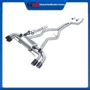 304 Stainless Steel Valved Cat-Back Exhaust System for BMW 2020-2024 M340i M440i