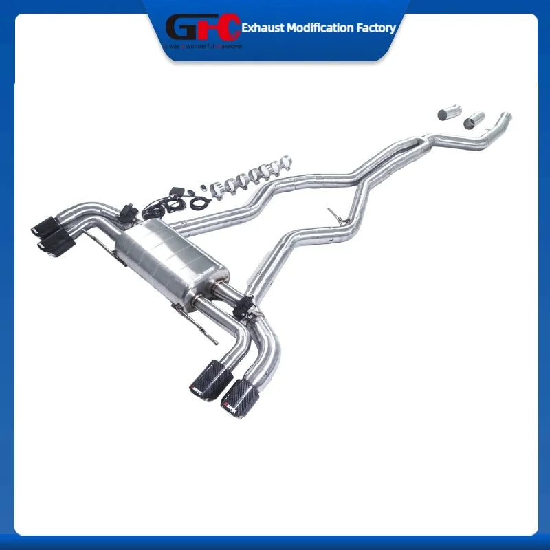 304 Stainless Steel Catback Exhaust System for BMW 3.0T 2020-2024