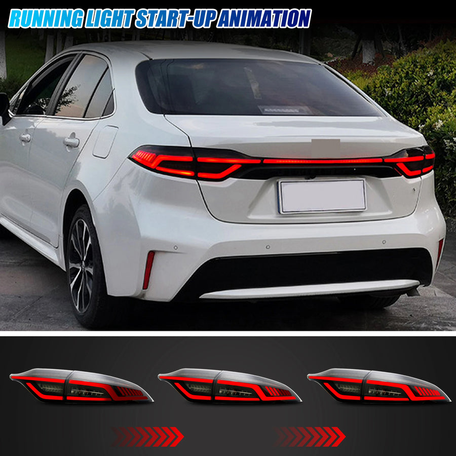 Toyota Corolla Apex E210 Sequential LED Tail Light Set – 2020–2026