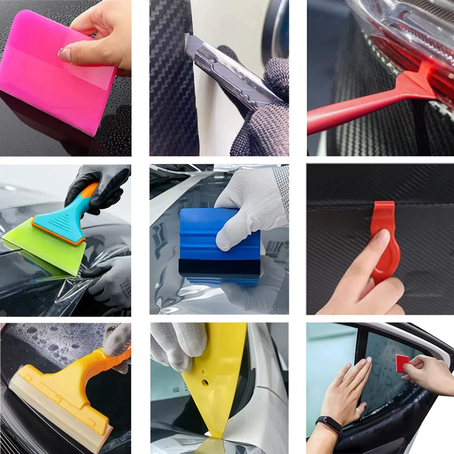 Vinyl Wrap & Window Tint Squeegee Installation Tool Kit