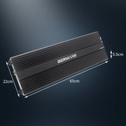 1-Ohm Class D 5000W Max Mono Car Audio Amplifier