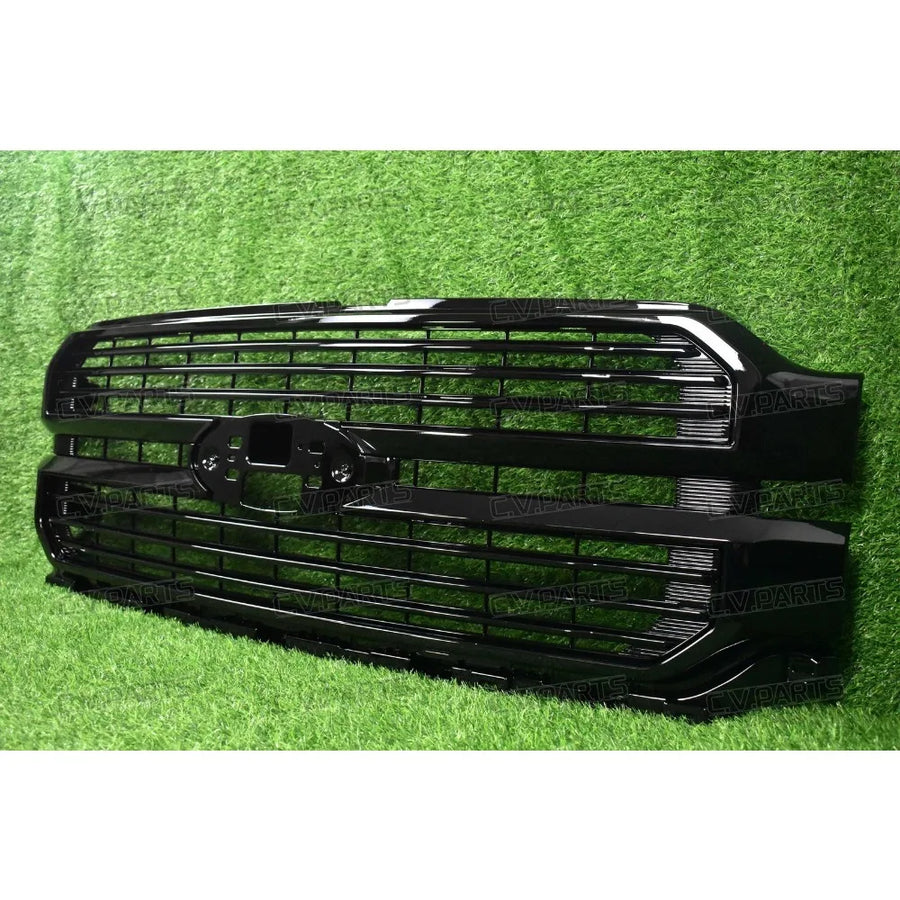 Gloss Black Upper Grille – 2024–2025 Ford F-150 Platinum/King Ranch
