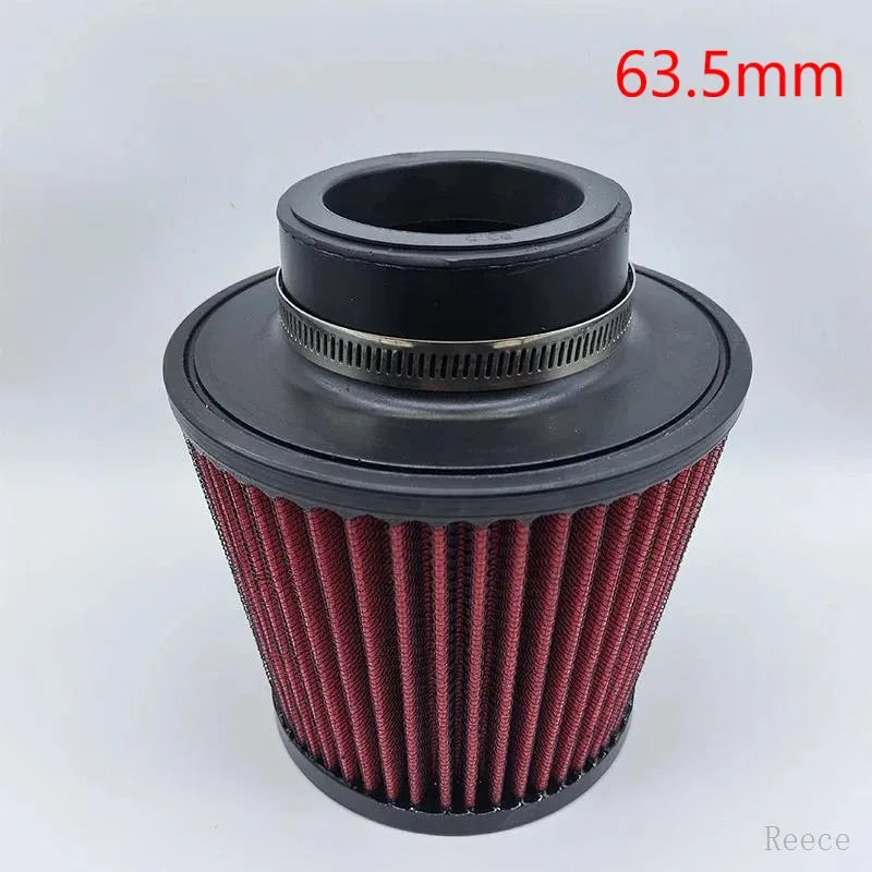 Intake Air Filter for K and N Universal High Flow Cone 102 89 76 70 63.5 60MM KN Tapered Mushroom Head