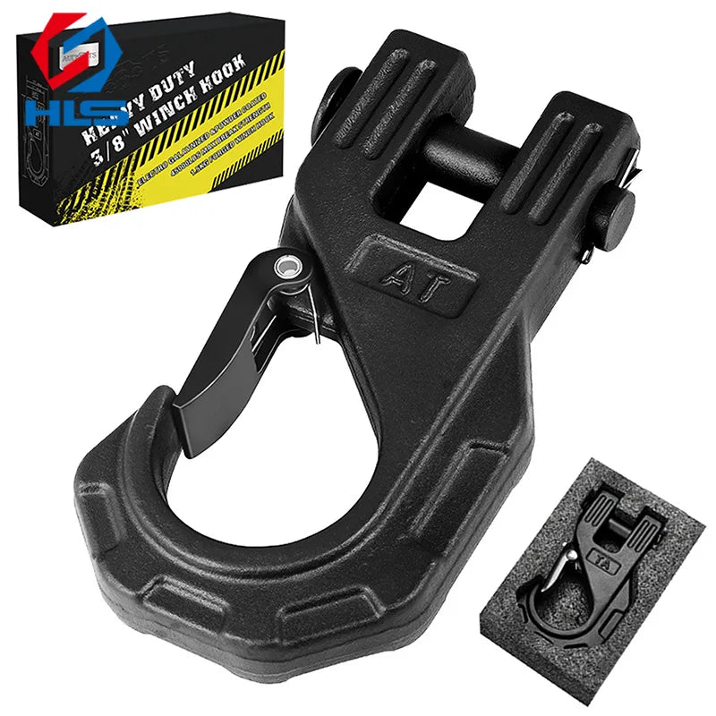 Heavy-Duty Off-Road Winch Recovery Hook
