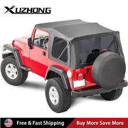 Premium Rear Soft Top Upper Skins 4-Piece for Jeep Wrangler TJ 1997-2006
