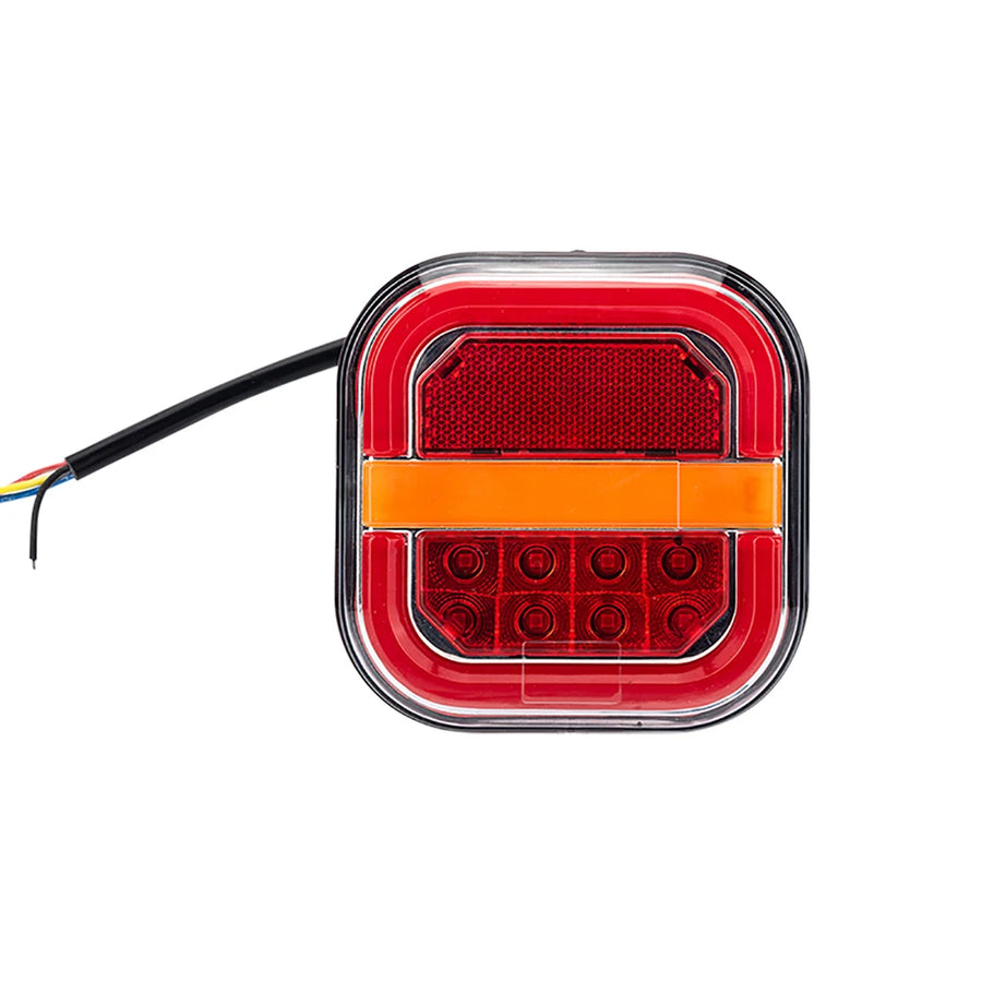 2-Piece LED Trailer Tail and License Plate Lights – 12V/24V