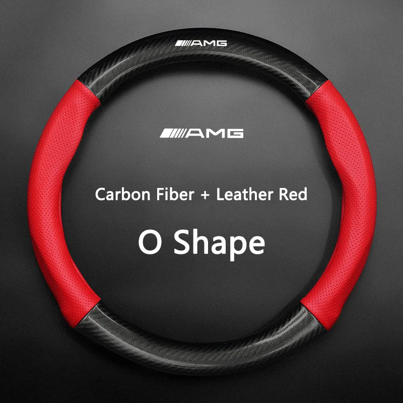 Carbon-Fiber-Style Steering Wheel Cover – Mercedes-Benz O/D Options