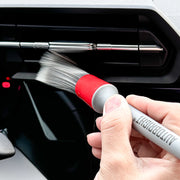 5-Piece Silver Detailing Brush Set with Tapered Bristles