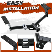 Black Front Bumper Assembly for 2006–2018 Toyota RAV4