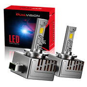 2-Piece D1S/D2S/D3S/D4S LED Headlight Conversion Bulb – 6000K