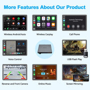 Wireless CarPlay and Android Auto Interface for Infiniti Q50/Q60 2013-2015