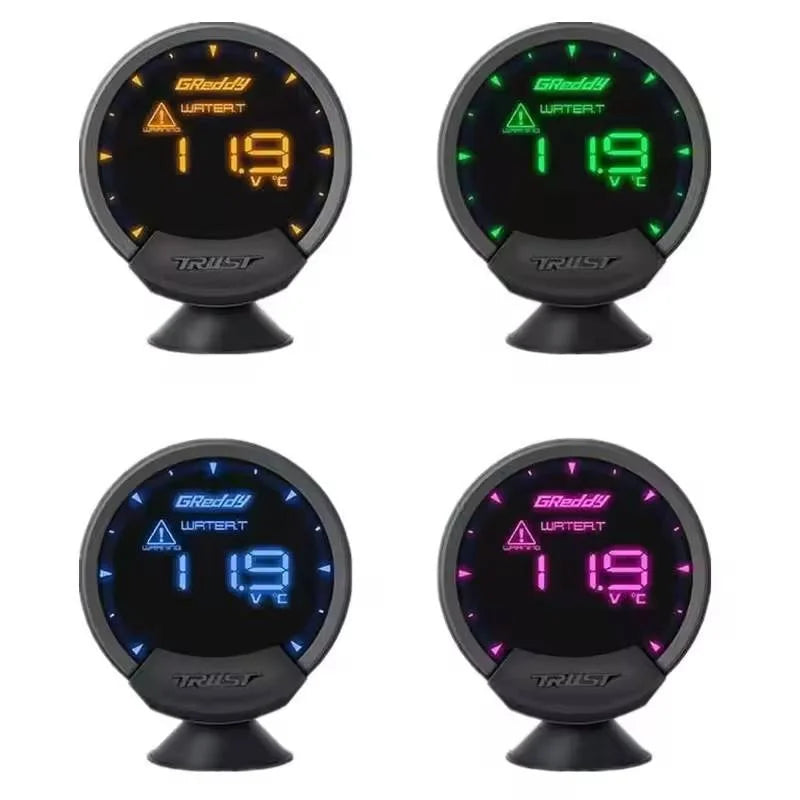 Greedy Sirius OBD2 7-Color LCD Automotive Gauge