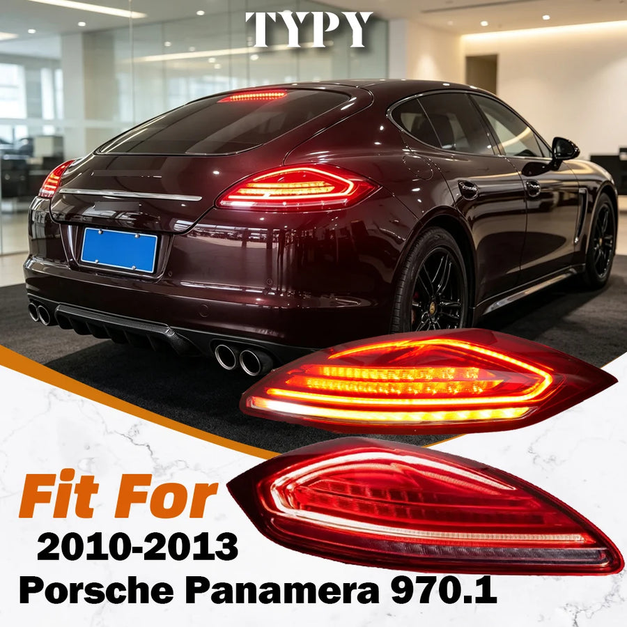 LED Tail Light Assembly Set for 2010–2013 Porsche Panamera