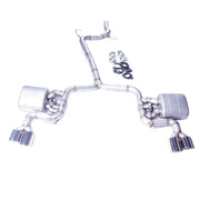 Stainless Steel Valved Cat-Back Exhaust System for Audi A4 A5.5 A4 A5 2016-2023