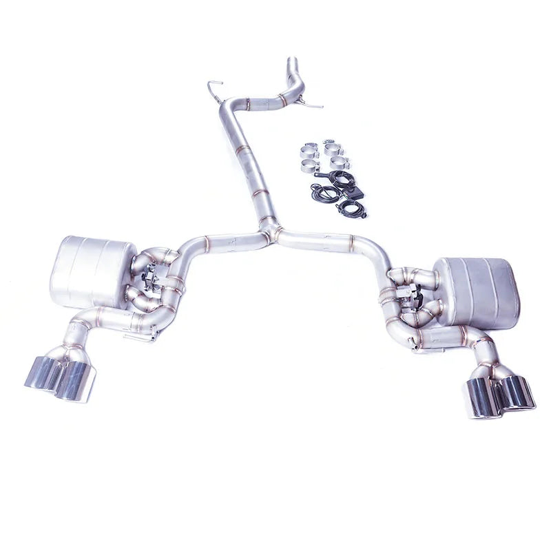 Catback Valvetronic Exhaust System for Audi A4 A5 B9 B9.5 2.0T 2016-2023
