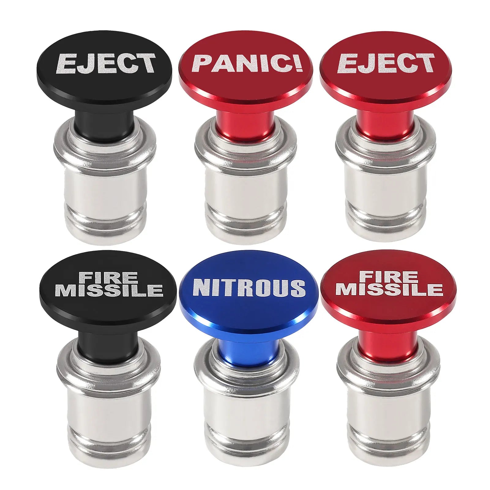 12V Anodized Aluminum Eject-style Cigarette Lighter Plug