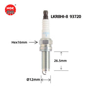 Ngk Iridium Spark Plug LKR8HI-8 93720 LKR8HI-8-93720