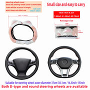 Steering Wheel Cover – plush, 15INCH, 15INCH