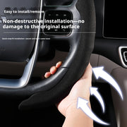 Ultra-Thin Suede Steering Wheel Cover for Select Jeep Models