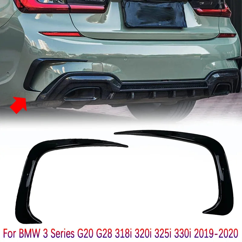 Bumper Canard & Vent Trim Set for 2019–2020 BMW 3 Series