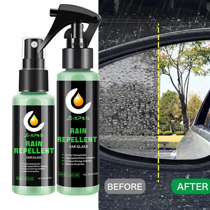 Automotive Glass Anti-Rain Hydrophobic Coating