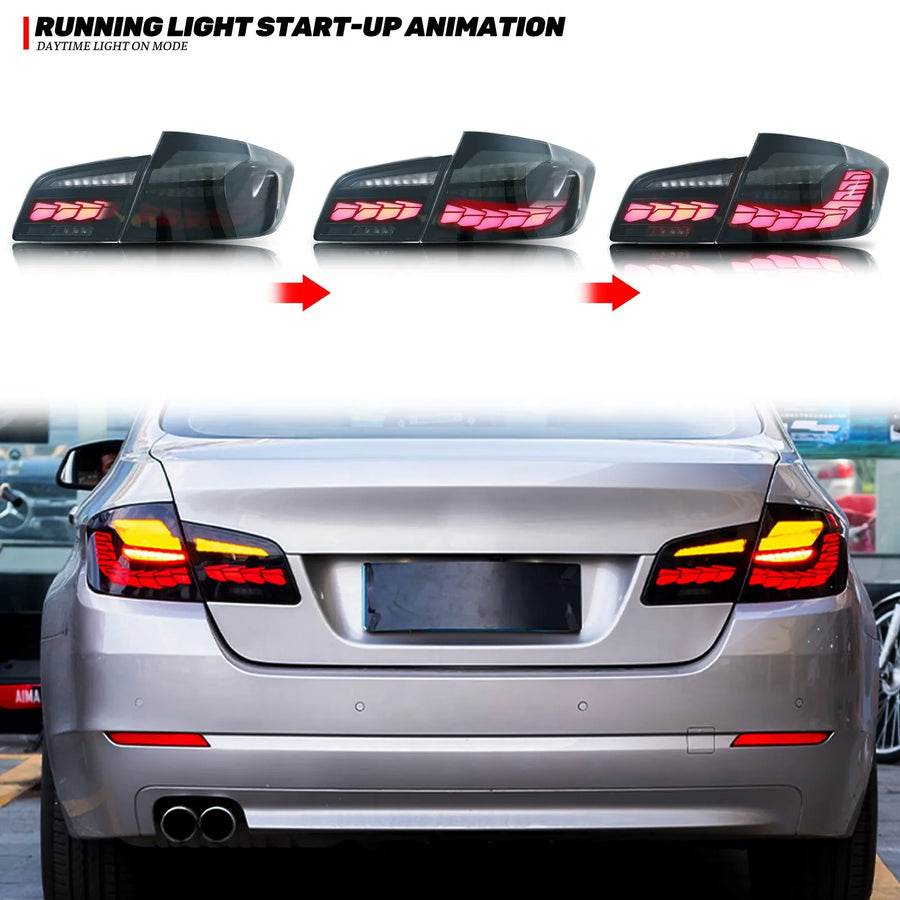 BMW F10 5 Series/M5 GTS-Style LED Tail Light Pair – 2011–2016