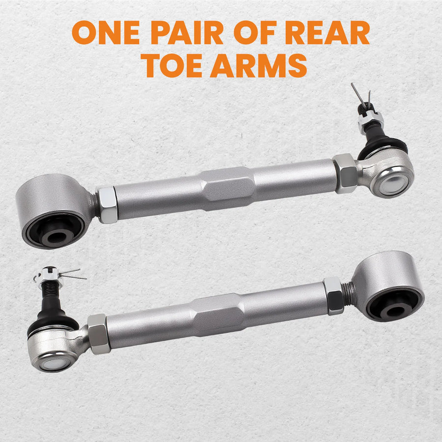 Pair Adjustable Rear Toe Control Arms Sets for Lexus 2000-2005