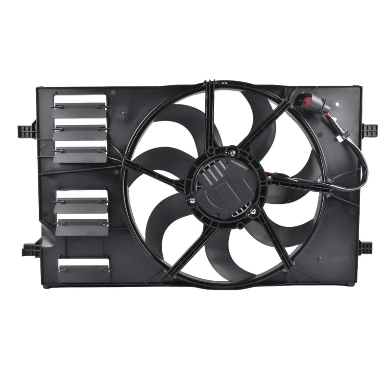 Radiator Fan Assembly with Brushless Motor for Volkswagen Golf Jetta 5QM 121 203 M 2015-2021