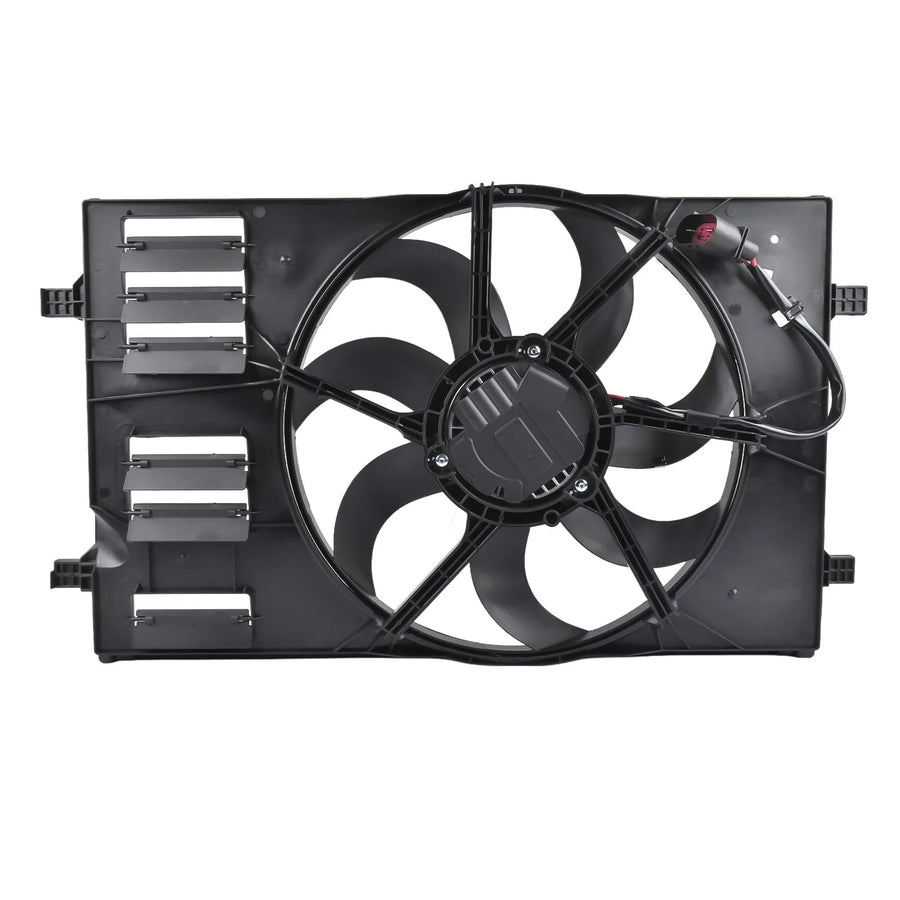 Radiator Fan Assembly with Brushless Motor for Volkswagen Golf Jetta 5QM 121 203 M 2015-2021