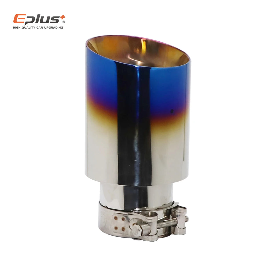 Universal Beveled Stainless Steel Exhaust Tip
