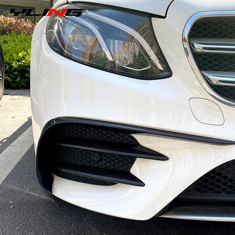 Front Bumper Lip & Splitter for 2016–2020 Mercedes-Benz E-Class