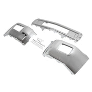 Chrome and Black Front Bumper for Chevrolet Silverado HD 2015-2019