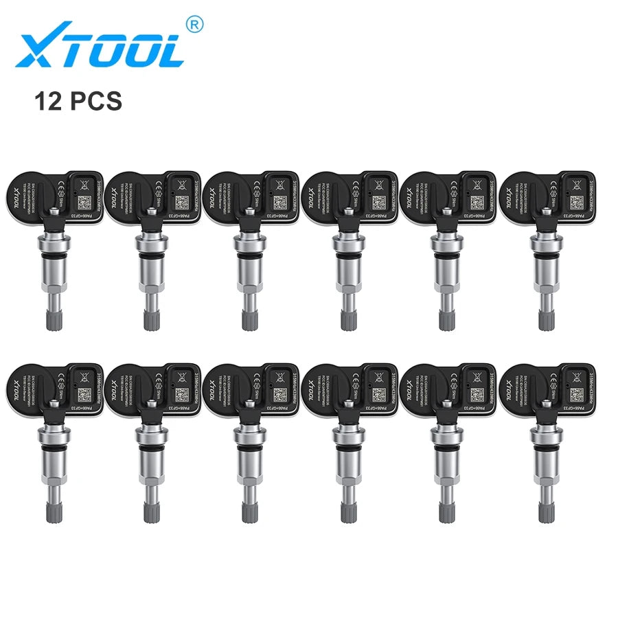 Xtool Ts100pro Sensor 2 In 1 315MHz 433MHz 4 Pieces Metal TPMS Ts100 Sensor Automotive Tire Repair Tools Programming Ts100