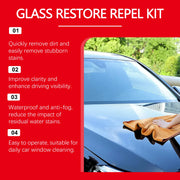 Automotive Glass Oil-film Remover Kit