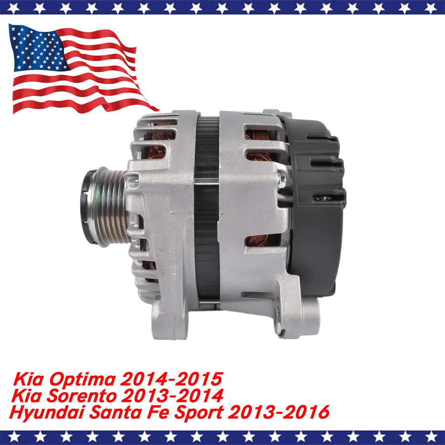 150A Alternator for Hyundai Santa Fe Sport & Kia Optima/Sorento 2013-2016