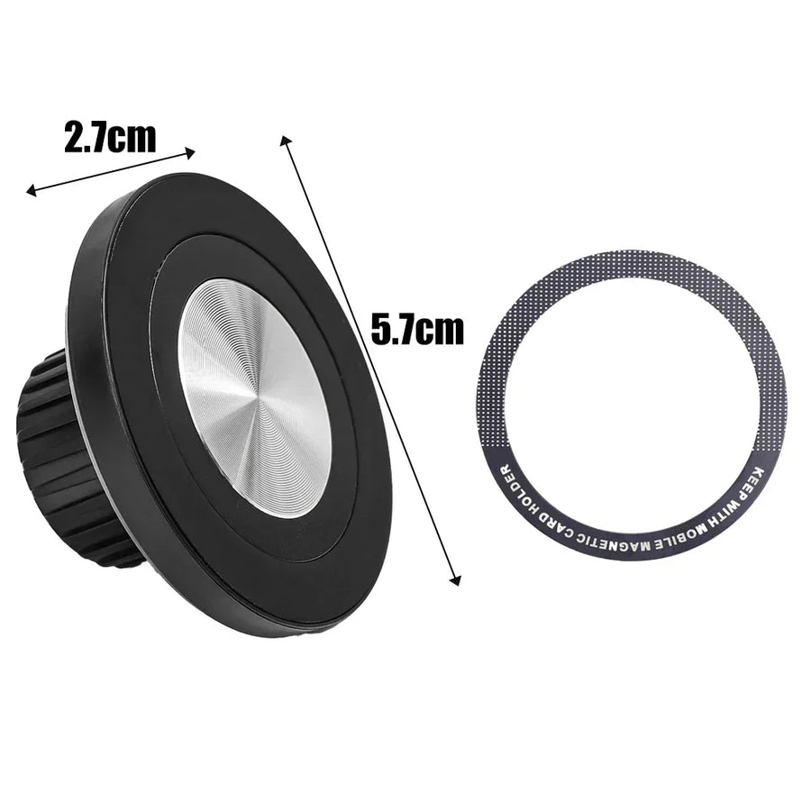 MagSafe-Compatible Magnetic Car Mount Head – 17 mm Ball Socket