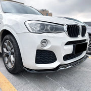 Front Bumper Lip Splitter for BMW X3 F25/X4 F26 M Sport 2014-2017